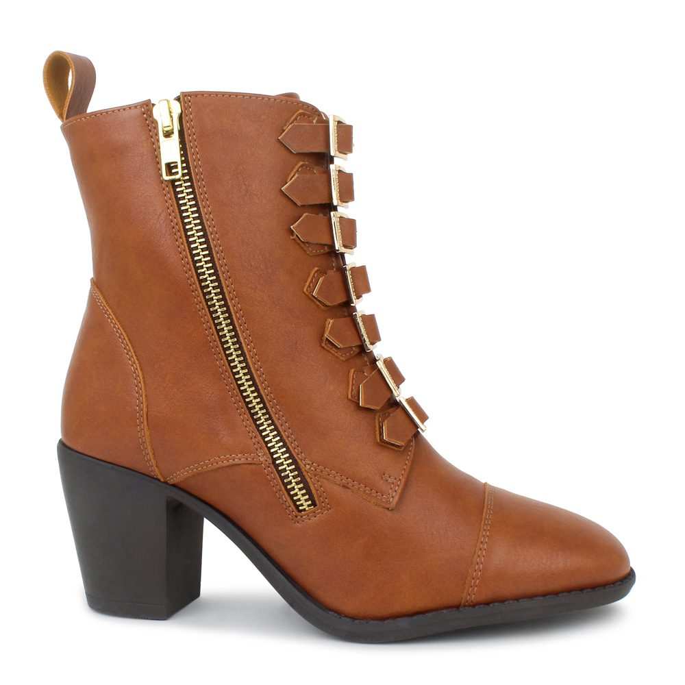 Tan Comfort Slip on Boots N21270 – Pathek International