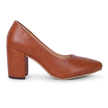Comfort Slip on Block Heels N91229