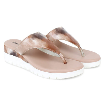 Nude Smoke Comfort Slip on Wedges N21262
