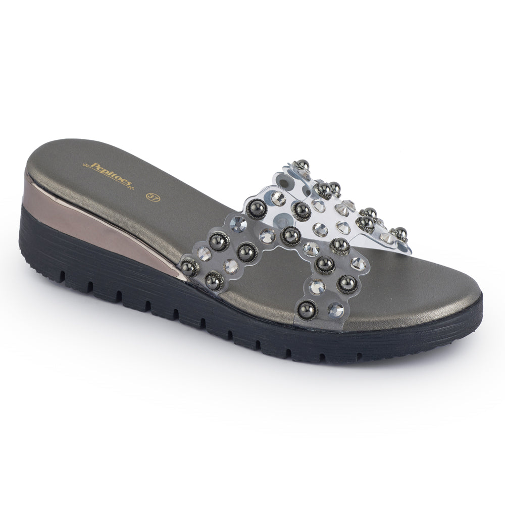 Comfort Slip on Heels P26700