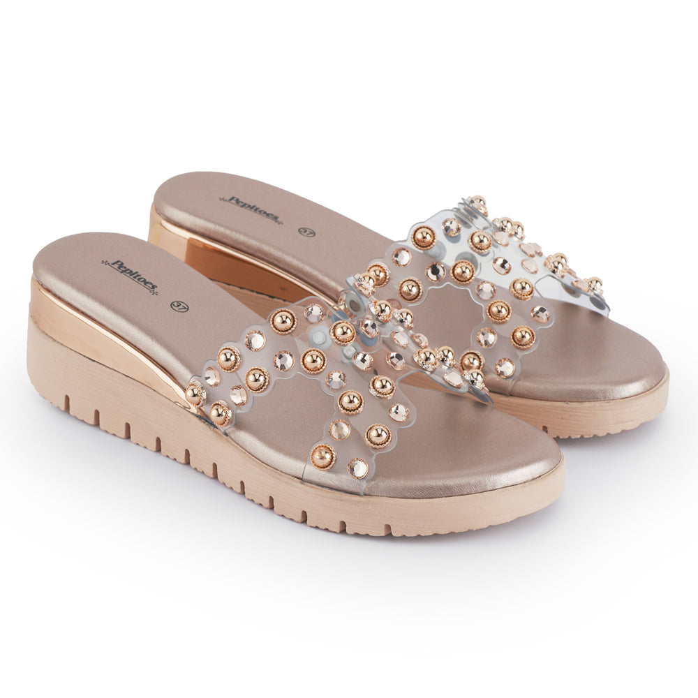 Comfort Slip on Heels P26700