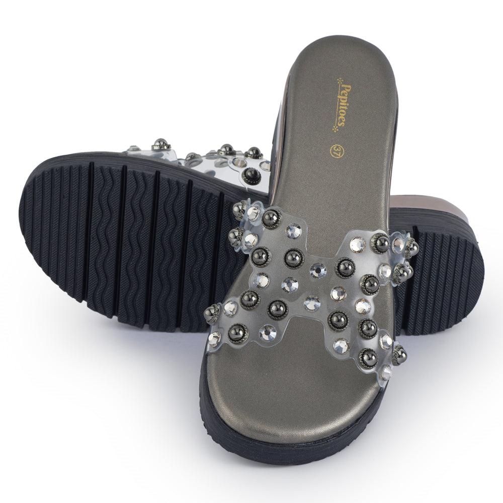 Comfort Slip on Heels P26700