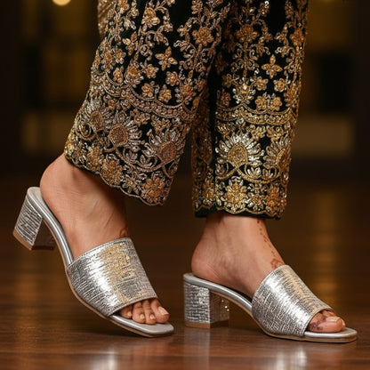 Comfort Slip on Heels P25566