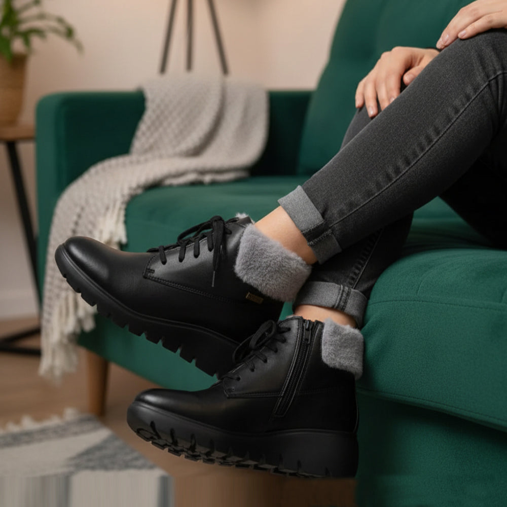 Comfort Slip on Ankle Boots P24414