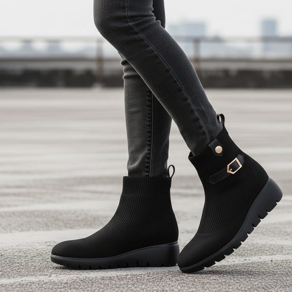 Comfort Slip on Ankle Boots P24424