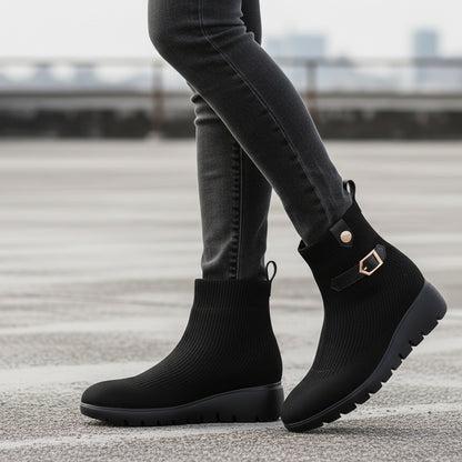 Comfort Slip on Ankle Boots P24424