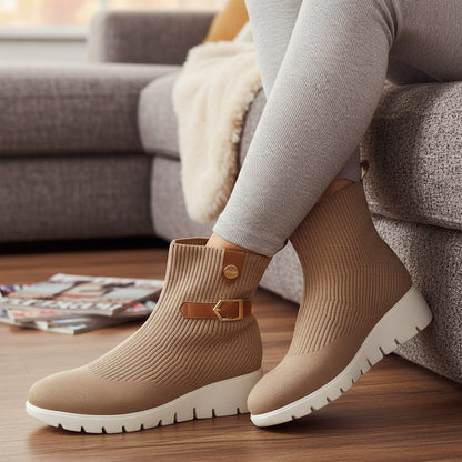 Comfort Slip on Ankle Boots P24424