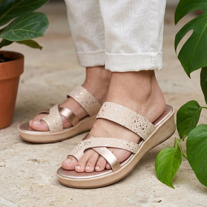 Comfort Slip On Wedges P25557