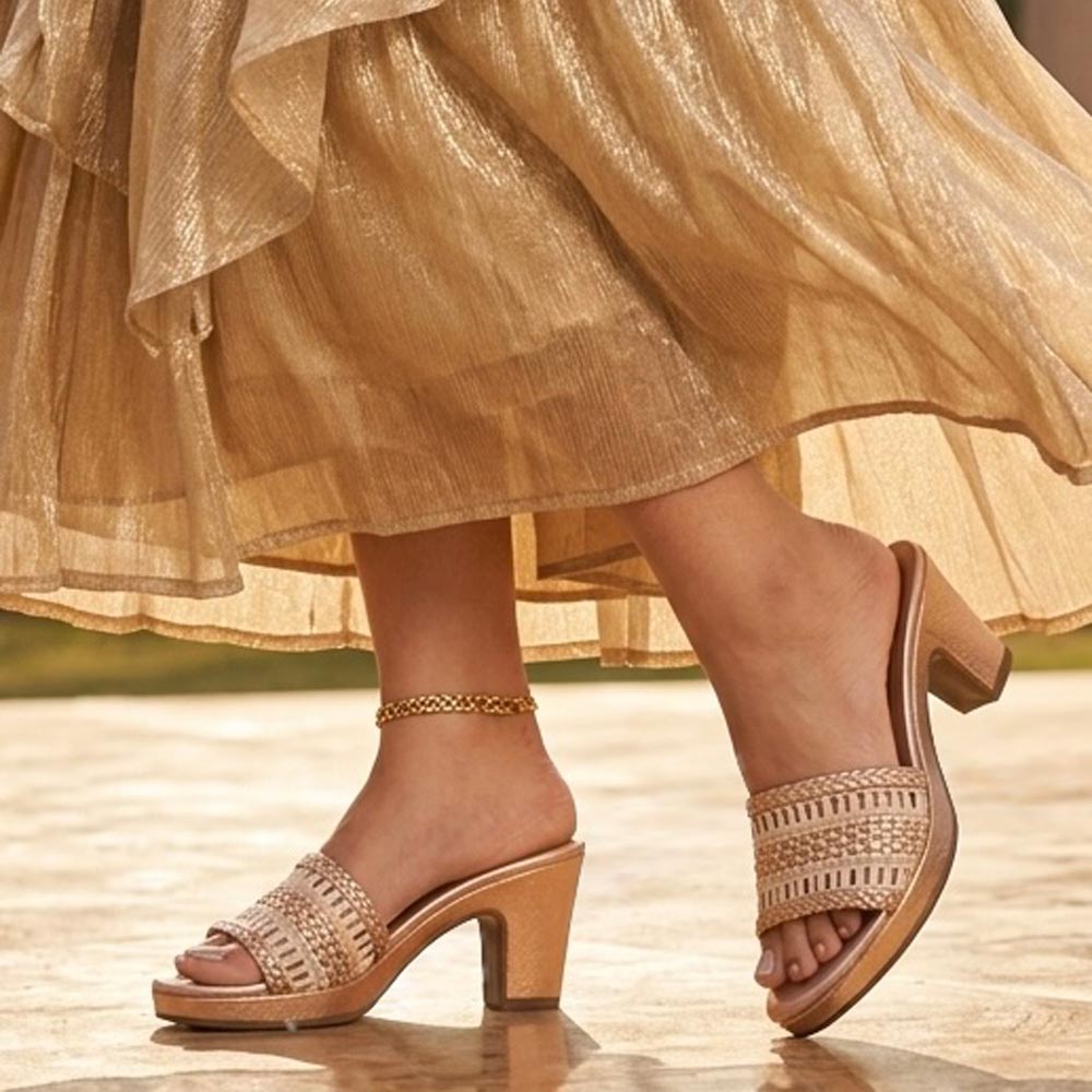 Comfort Slip on Heels P25592