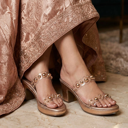 Comfort Slip on Heels P26701