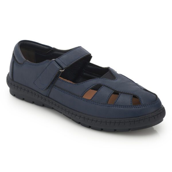 Navy Comfort Slip on Casual Shoes N23358 - Image 2