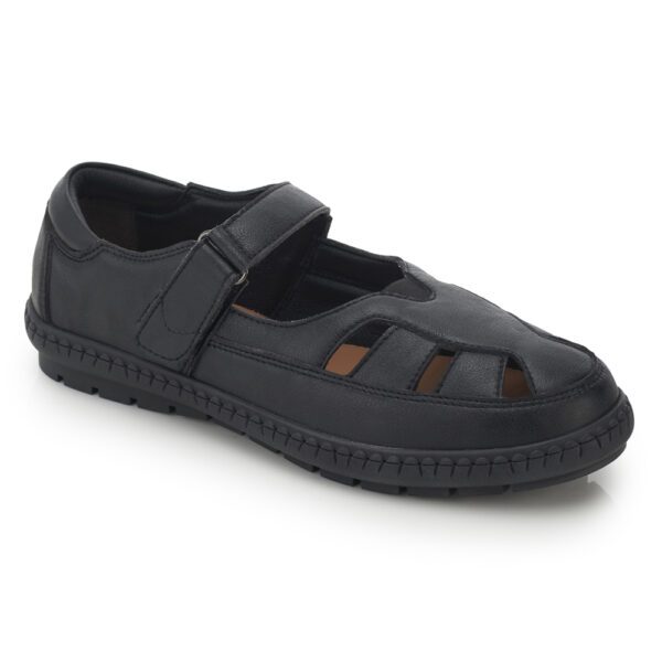 Black Comfort Slip on Casual Shoes N23358 - Image 2